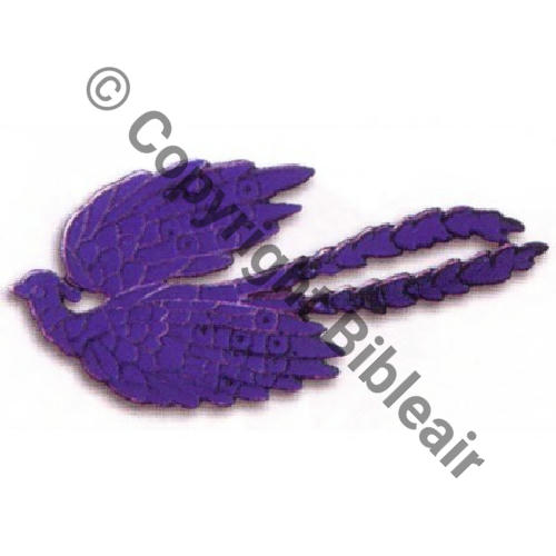 238   BR.238 OISEAU PARADIS Emaille bleu pour officiers Sc.BARTLETT 